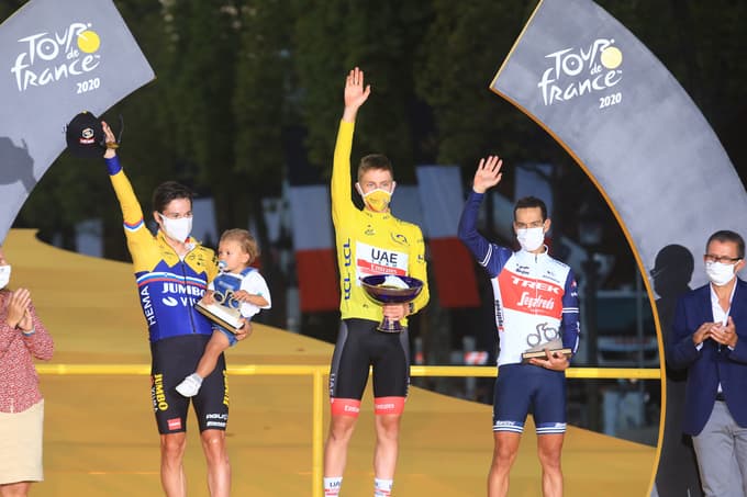 Ob lanski zgodovinski dvojni zmagi na Touru Slovenci morda premalo poudarjamo veličino trenutka, ko izpostavljamo rivalstvo Pogačarja in Rogliča, meni Hauptman.