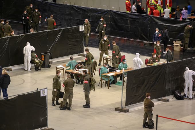 Pri testiranju sodelujejo vojska, prostovoljci, gasilci ... 