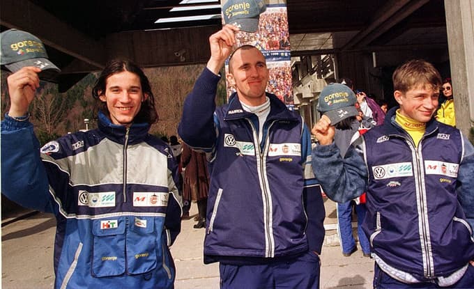 Nekdanji reprezentanti: Primož Peterka, Urban Franc in Miha Rihtar