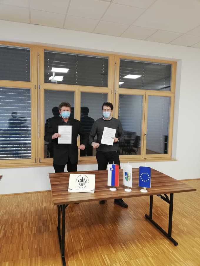 V Podlehniku so slovesno podpisali pismo o nameri za zadružni center.
(FOTO: Občina Podlehnik)