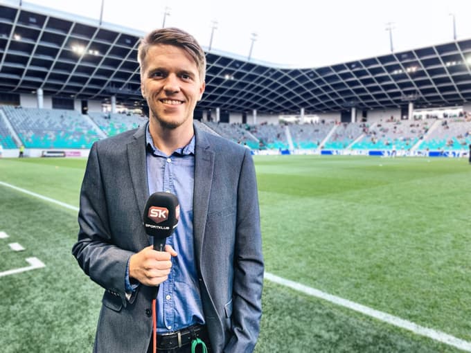 Matic Burazer na terenu, ob igrišču, kjer pri delu uživa Foto: Osebni arhiv