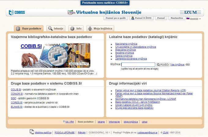 (POGLED) Politično zavožen projekt COBISS.Net?