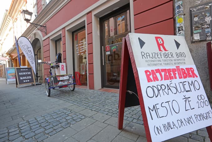 Društvo Hiša! se je izselilo iz Gosposke ulice. Tam je zdaj Zadruga Dobrina. Foto: Sašo BIZJAK