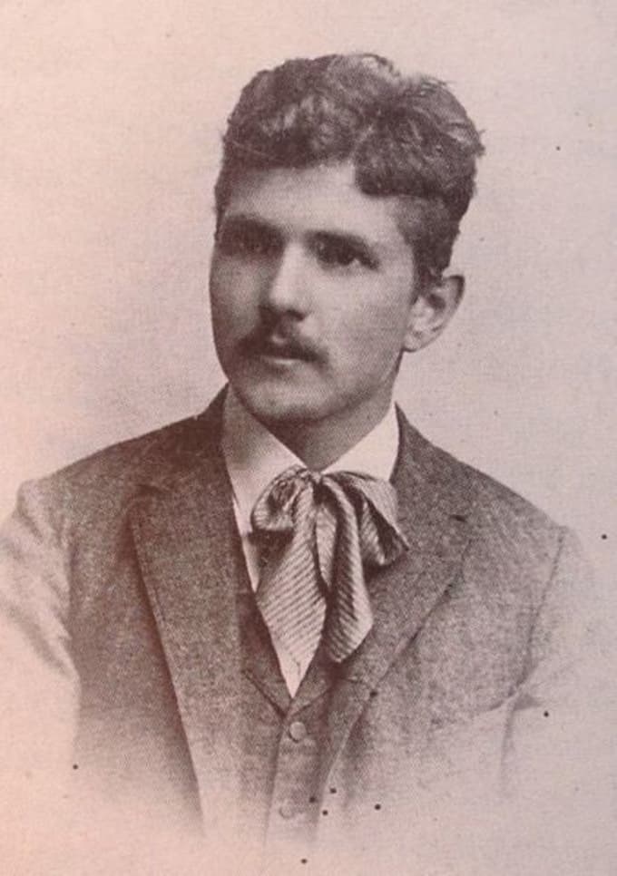 Josip Ipavec v mladih letih Foto: josipipavec.si