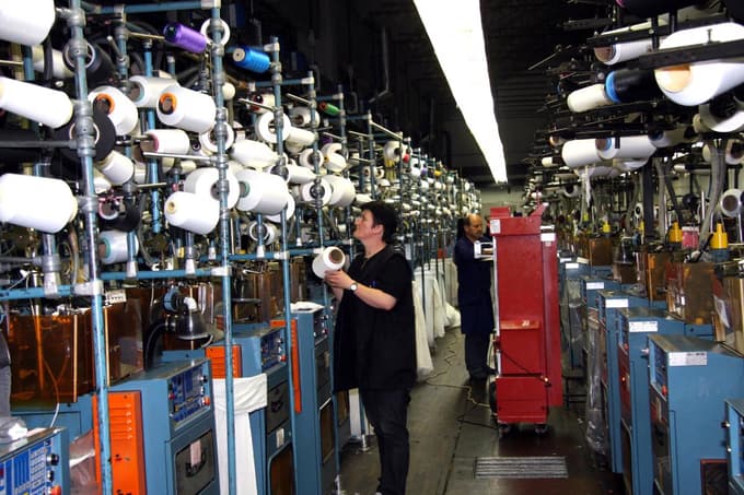 Tovarna nogavic Polzela Foto: Tone TAVČAR