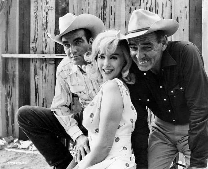 Montgomery Clift, Marilyn Monroe in Clark Gable v vesternu Neprilagojeni Foto: Reuters