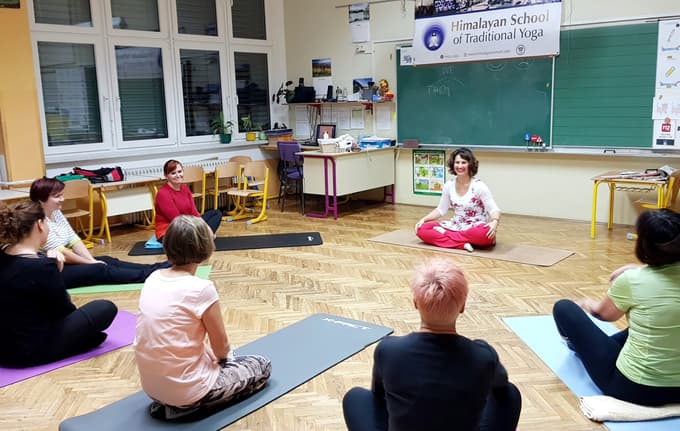 Pred leti je pričela s poučevanjem joge v eni od šolskih učilnic Foto: Osebni arhiv