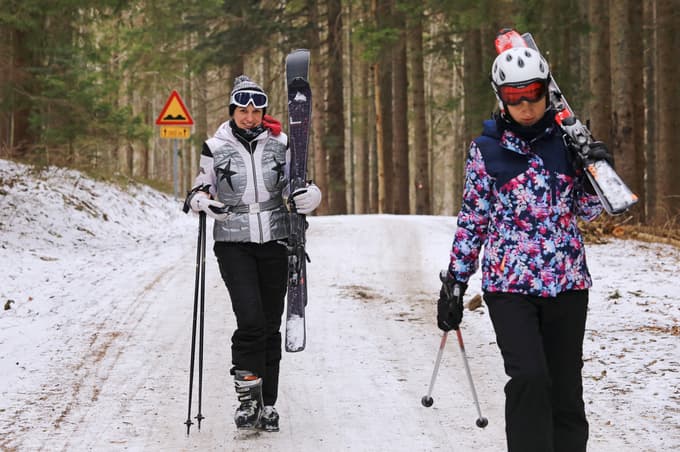(FOTO) Mariborsko Pohorje na dan žena: Več smučark pritegnilo tudi smučarje