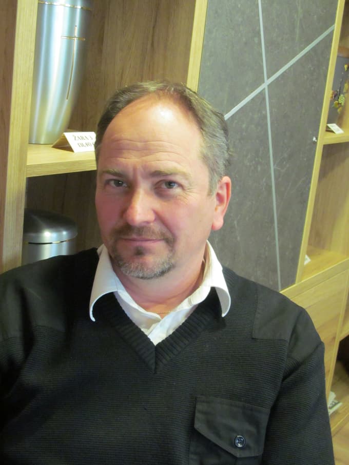 Zlatko Glinšek: "Tudi mi čutimo bolečino in žalost ob sleherni smrti." Foto: Marjan Toš