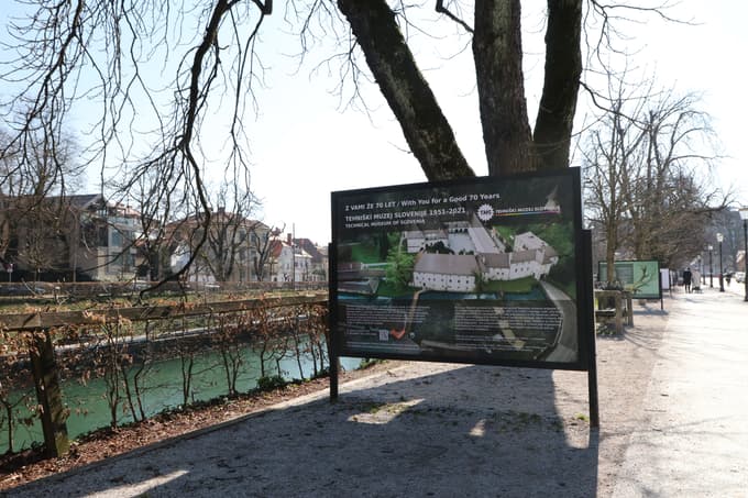Z vami 70 let, razstava plakatov o zgodovini tehničnega muzeja