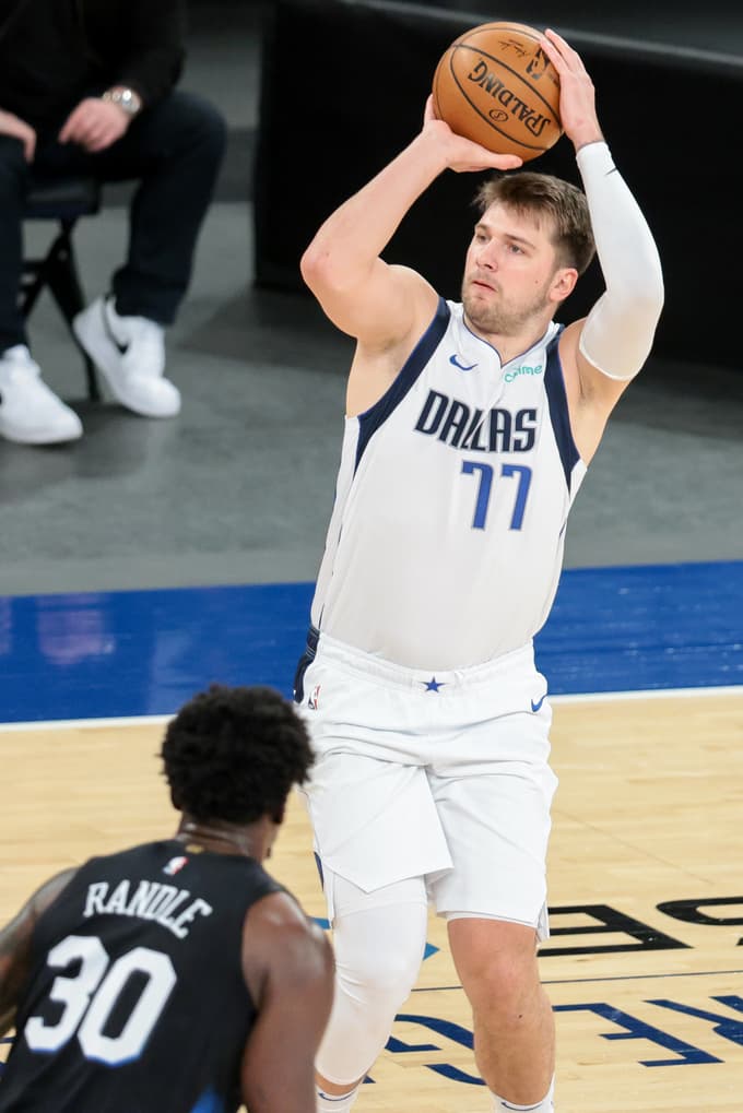 (FOTO in VIDEO) Dončić Dallas popeljal do zmage v New Yorku