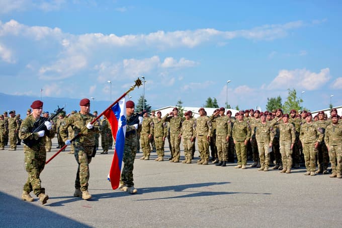 Slovenska vojska na Kosovu leta 2015