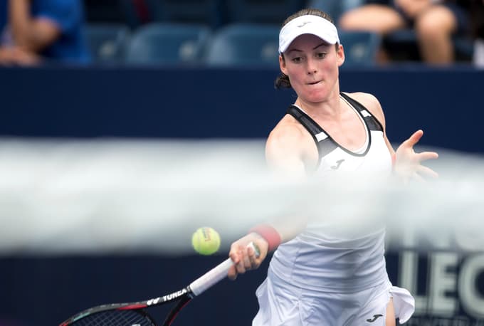 Tamara Zidanšek je včeraj z drugo zmago v Parizu že prišla do rezultata kariere, a se še ne namerava zaustaviti. Foto: EPA