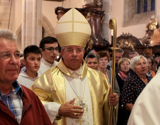 Maševanje na Ptujski Gori za Marijino vnebovzetje leta 2014.