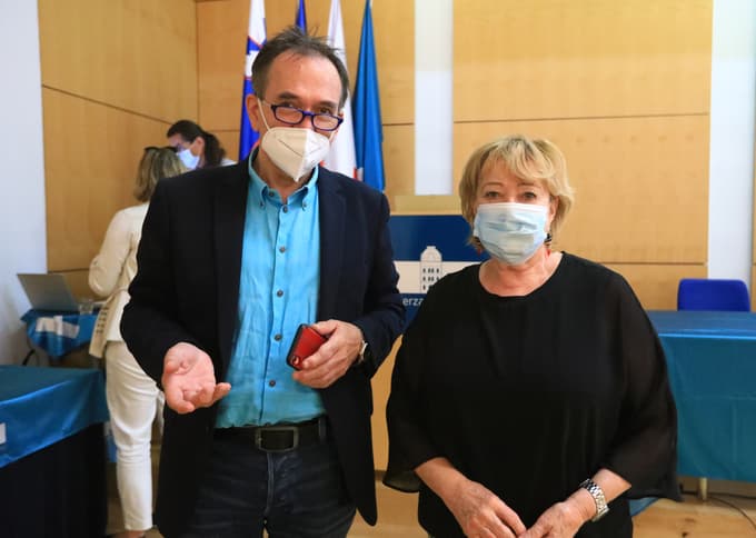 Vojko Flis in Jelka Reberšek Gorišek