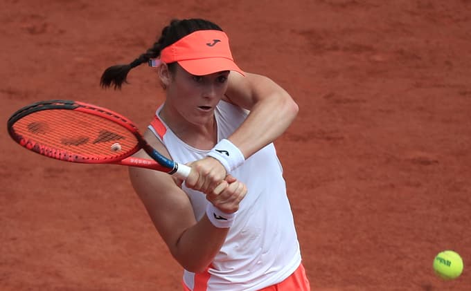 Slovenska teniška igralka Tamara Zidanšek je v četrtfinalu odprtega prvenstva Francije