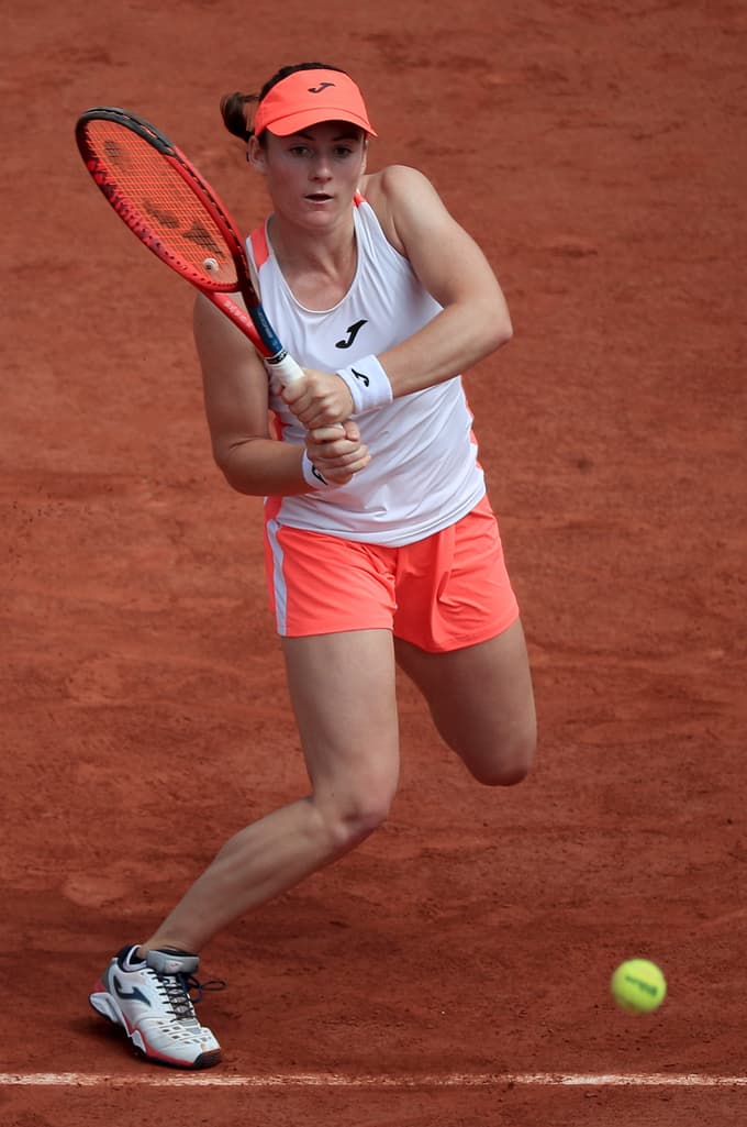 Slovenska teniška igralka Tamara Zidanšek je v četrtfinalu odprtega prvenstva Francije