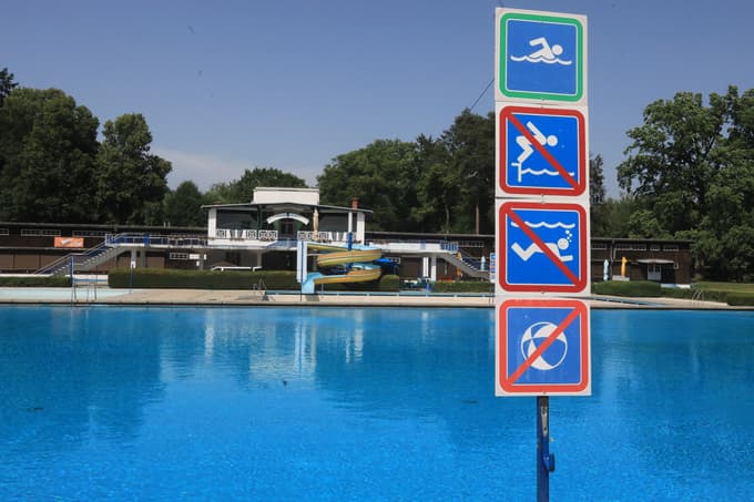 (FOTO) Mariborski otok: Zakaj je kopališče sredi vročinskega vala zaprto