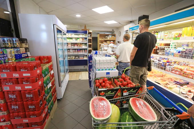 Market Korenček na Pobrežju