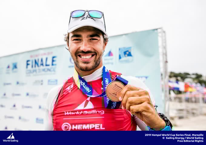 Po pridobitvi prvih večjih izkušenj se Zelko psihično že pripravlja na Pariz 2024. Foto: Sailing Energy