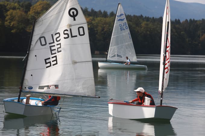 Mariborski jadralci so prve korake naredili na Sidru v Bresternici. Foto: Sašo Bizjak