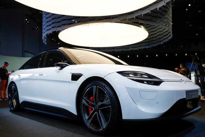 Električno vozilo Sony Vision-S 01