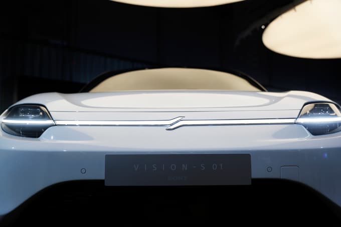 Električno vozilo Sony Vision-S 01