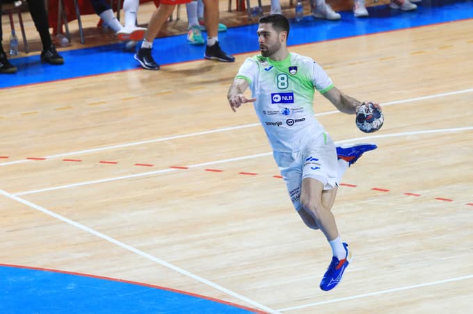 Blaž Janc je na decembrski tekmi proti Hrvaški dosegel sedem golov. 