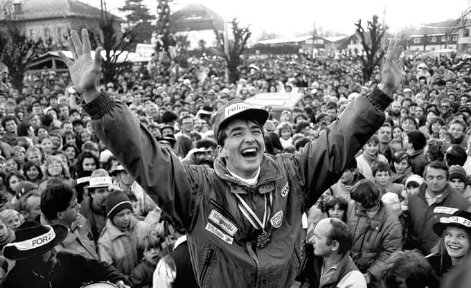 Franci Petek, ko je postal svetovni prvak