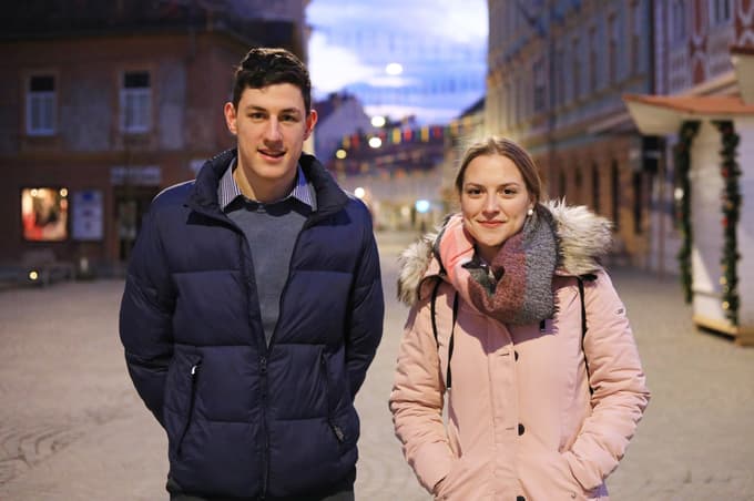 Nejc Ekart in Sanja Špindler