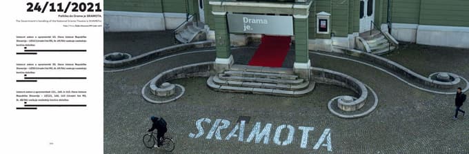 Ena od Sramot, ki so se ob menjavah direktorjev izpisale pred kulturnimi inštitucijami 