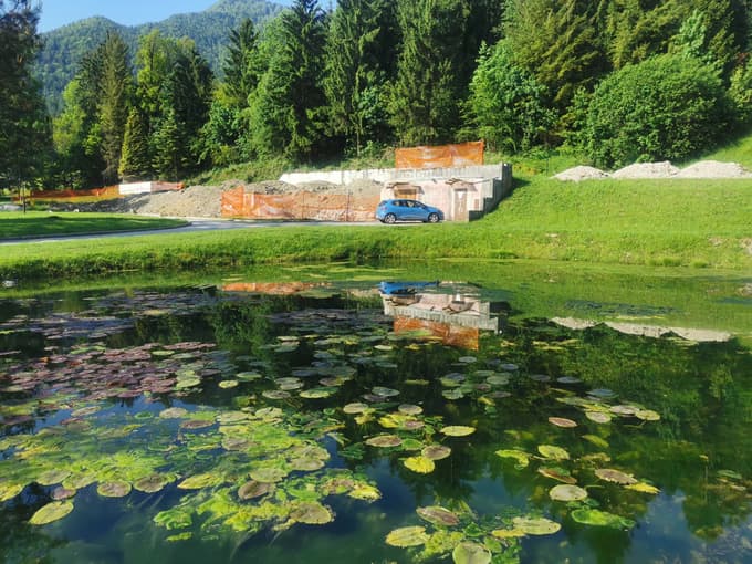 Rimski vrelec: na tem območju bo stal nov hotel.