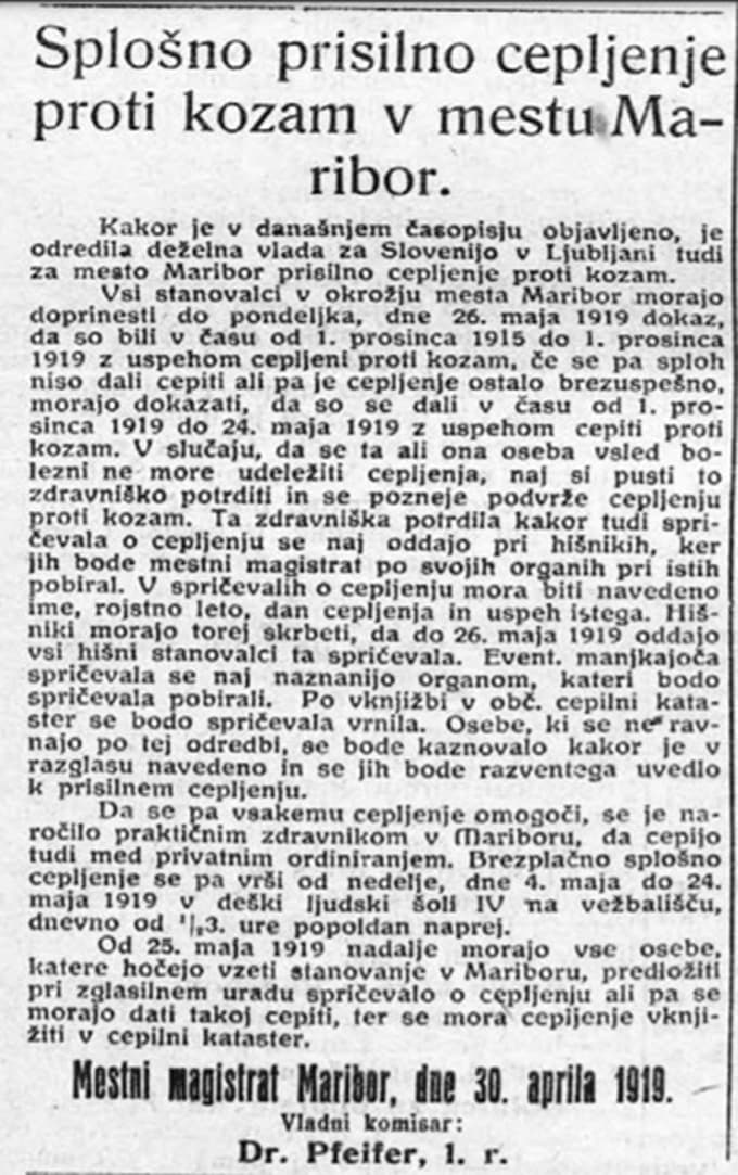 Mariborski delavec, 4. maj 1919