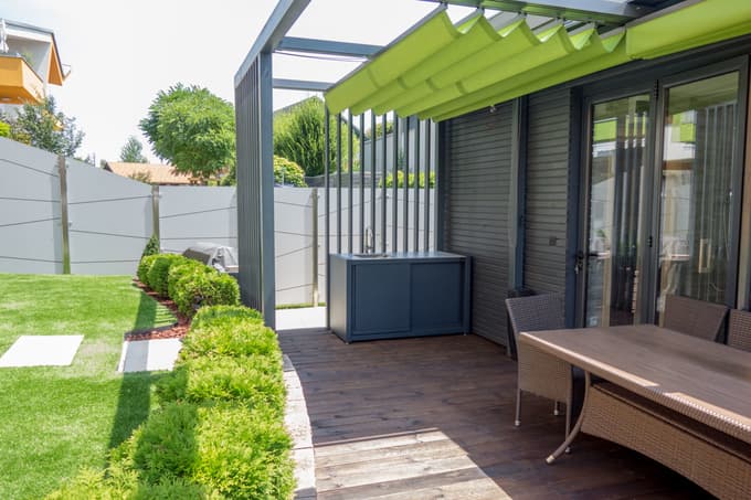 Letna kuhinja je lahko tudi na majhnem prostoru