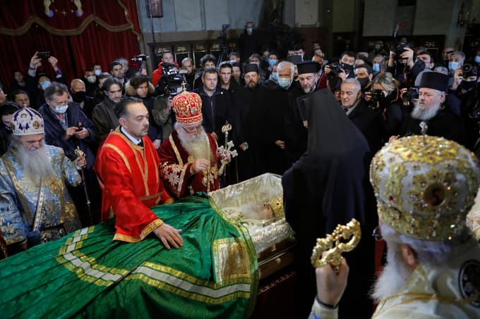 Prejšnji patriarh SPC Irinej je umrl 20. novembra.