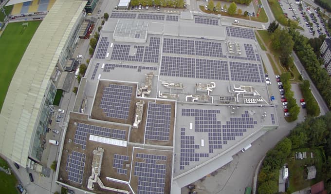 Supernova z novo sončno elektrarno v Celju osredotočena na zeleno prihodnost