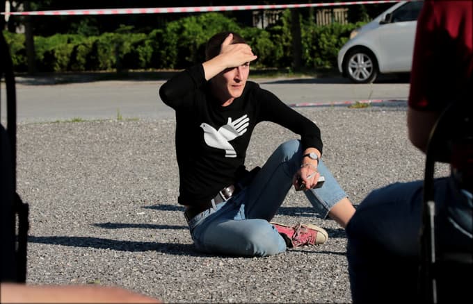 Mirjana Medojević v aktualnem projektu v Slovenskem mladinskem gledališču Gledališki laboratorij: Srečanja. Preobrazbe. Potenciali.