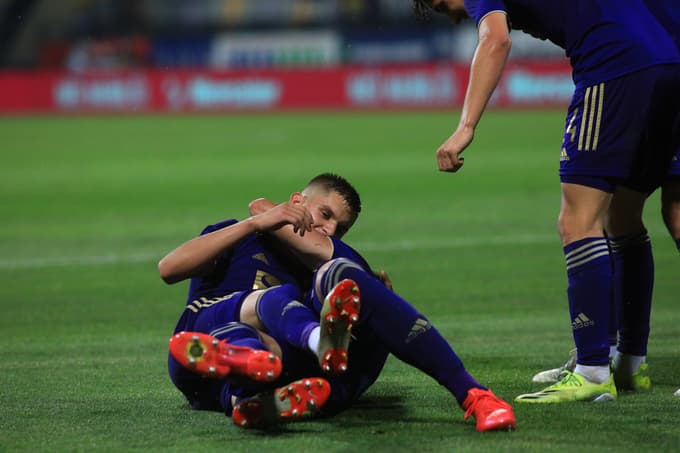 (FOTO) Uspešen uvod vijoličastih v novo sezono, a prednost v Erevanu bo majhna