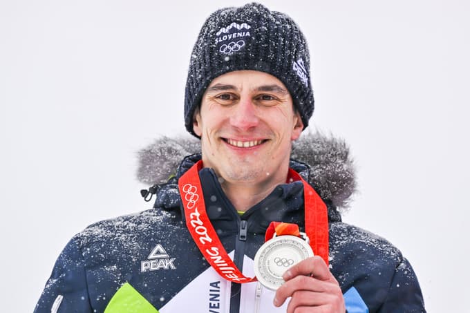 (POGOVOR) Srebrni Žan Kranjec: Predstavljal sem si, da bo medalja lažja

