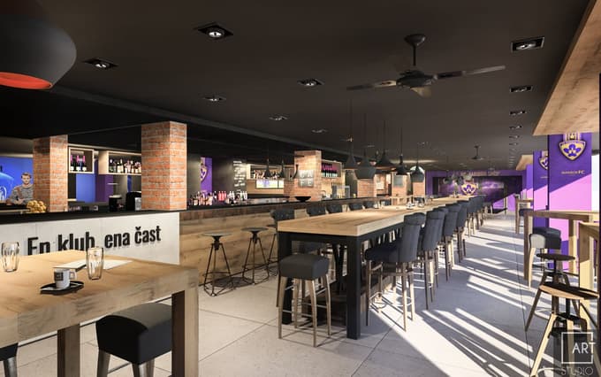 Predvidevalo se je, da bo NK Maribor v najem dobil restavracijo in trgovino pod južno tribuno.