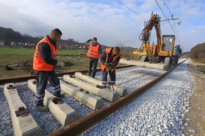 Šentilj: gradnja, obnova železniške proge Šentilj - Pesnica, železnica -