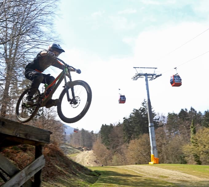 Pozor: Sezonske karte za Bike park Pohorje v zimskih razmerah ne veljajo