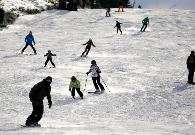 Hrvati so navdušeni nad slovenskimi smučišči.