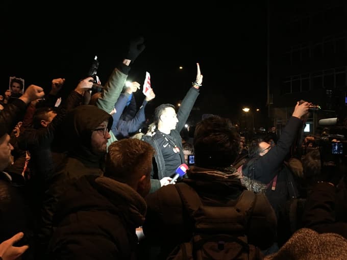 Banjaluka, 26.december 2018, shod Pravica za Davida