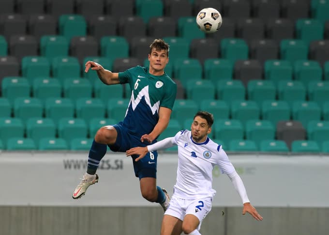 Ljubljana. Stožice. Nogomet. Slovenija: San Marino Jaka Bijol
