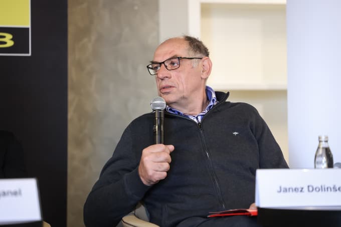 Predsednik Drustva Hemofilikov Slovenije Janez Dolinšek.