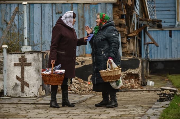 Pravoslavna velika noč v Ukrajini v znamenju vojne