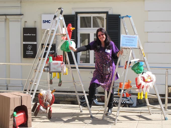 Na regijskem srečanju lutkovnih skupin leta 2017