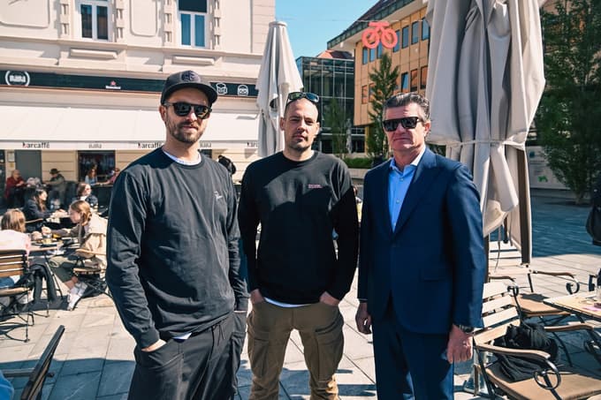 Z Markom Kolblom, direktorjem in solastnikom Europlakata