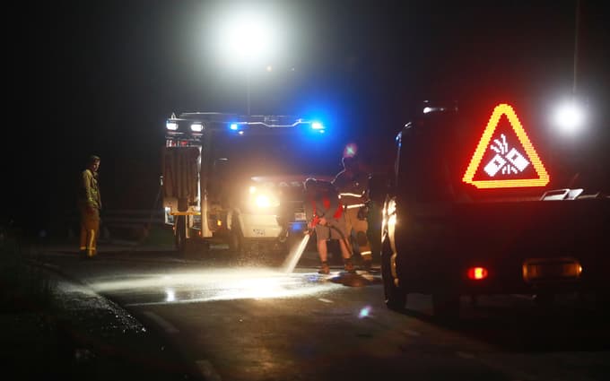 (FOTO) Huda prometna nesreča v okolici Oplotnice, umrli dve osebi